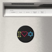I Liebe Israel Magnet (In Situ (Geschirrspüler))