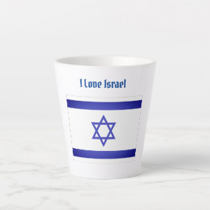I Liebe Israel Milchtasse
