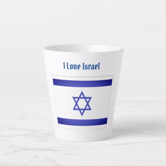 I Liebe Israel Milchtasse (Vorderseite)