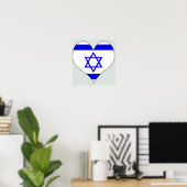 I Liebe Israel Poster (Heimbüro)