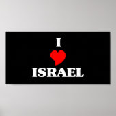 I Liebe Israel Poster (Vorne)