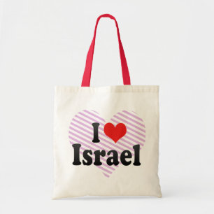 I Liebe Israel Tragetasche