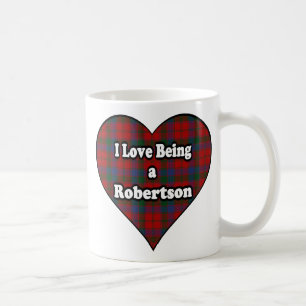 I Liebe ist eine Robertson Clan Cup Tasse