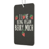 i Liebe ist vegan Erdbeere viel Autolufterfrischer (Links)