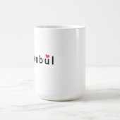 I Liebe Istanbul Kaffeetasse (Mittel)