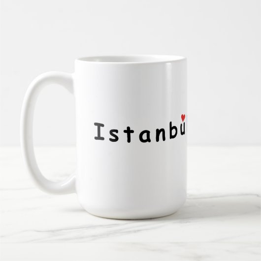 I Liebe Istanbul Kaffeetasse (Links)