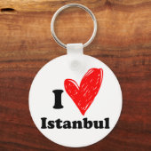 I Liebe Istanbul Schlüsselanhänger (Vorderseite)