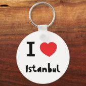 I Liebe Istanbul Schlüsselanhänger (Vorderseite)