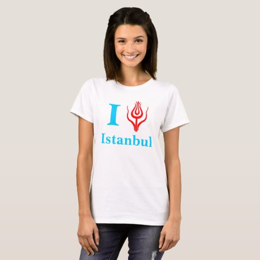 I Liebe Istanbul T-Shirt (Vorne ganz)