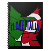 I Liebe Italia Notizblock (Vorderseite)