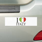 I Liebe Italien Autoaufkleber (Auf Auto)