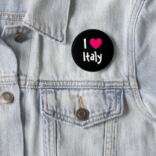 I Liebe Italien Button (Beispiel)