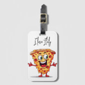 I Liebe Italien Gepäckanhänger (Vorderseite Vertikal)