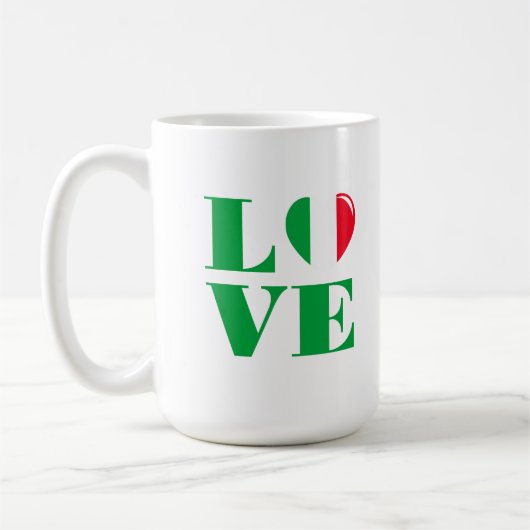 I Liebe Italien Kaffeetasse (Links)