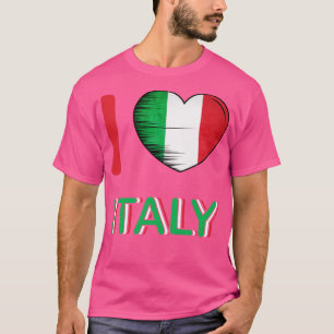 I Liebe Italien Meine Zuhause Mein Land 3 T-Shirt