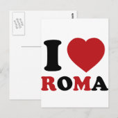 I Liebe Italien Postkarte (Vorne/Hinten)