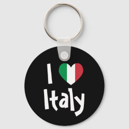 I Liebe Italien Schlüsselanhänger