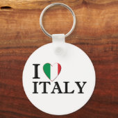 I Liebe Italien Schlüsselanhänger (Vorderseite)