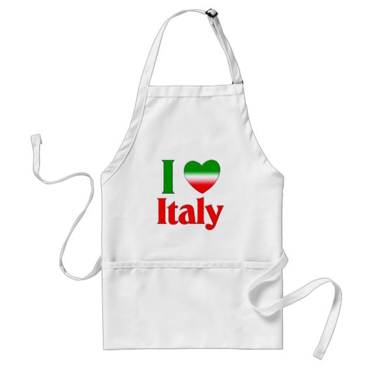 I Liebe Italien Schürze (Vorne)