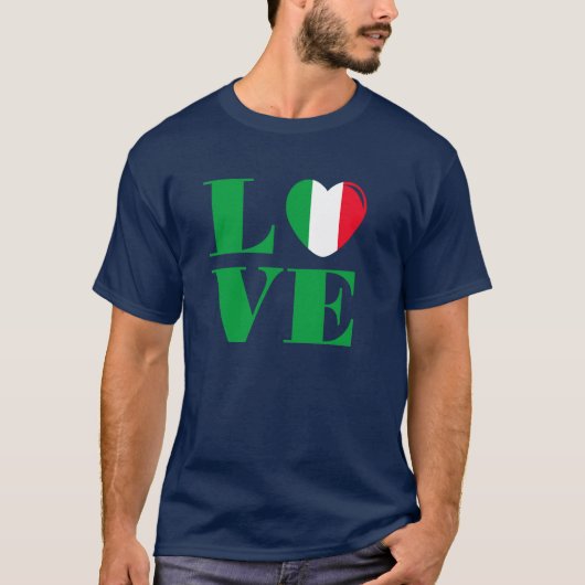 I Liebe Italien T-Shirt (Vorderseite)