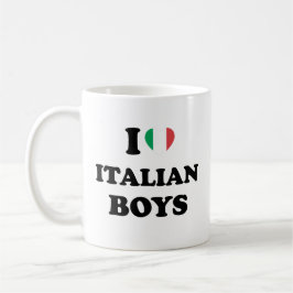 I Liebe Italienische Jungen Kaffeetasse