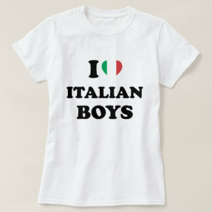 I Liebe Italienische Jungen T-Shirt