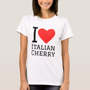 I Liebe Italienische Kirsche T-Shirt