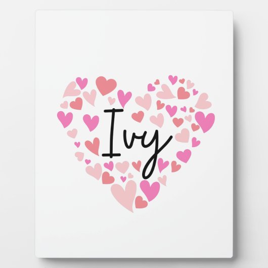 I Liebe Ivy Fotoplatte (Vorderseite)