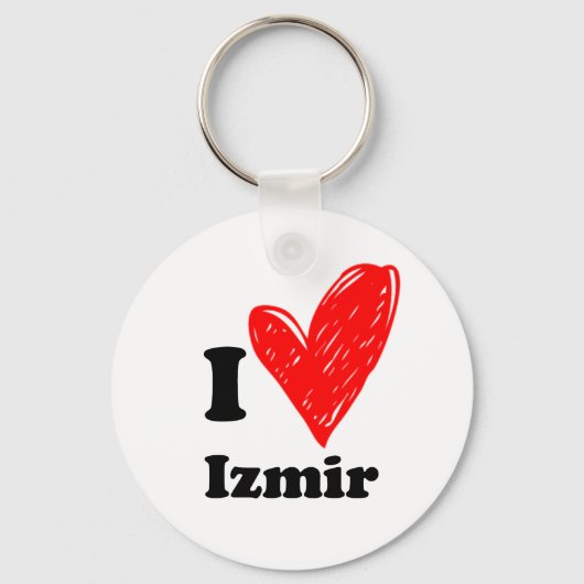 I Liebe Izmir Schlüsselanhänger (Vorderseite)
