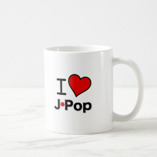 I Liebe J-Pop Kaffeetasse