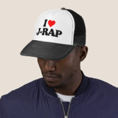 I LIEBE J-RAP TRUCKERKAPPE (Beispiel)