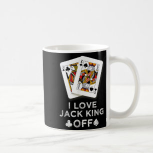 I Liebe Jack King Off Funny Player Poker Kaffeetasse