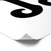 I Liebe Jackie Poster (Ecke)