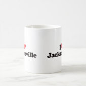 I Liebe Jacksonville Kaffeetasse (Mittel)