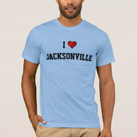 I LIEBE JACKSONVILLE T - Shirt