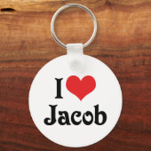 I Liebe Jacob Schlüsselanhänger (Vorderseite)