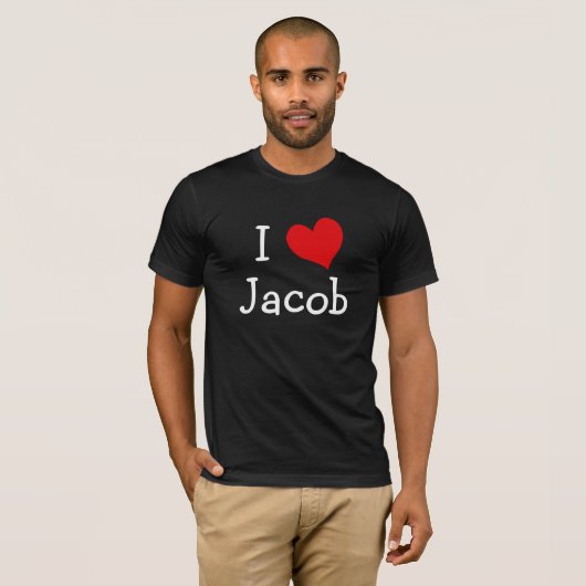 I Liebe Jacob T-Shirt (Vorne ganz)