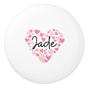 I Liebe Jade Keramikknauf