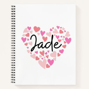 I Liebe Jade Notizblock