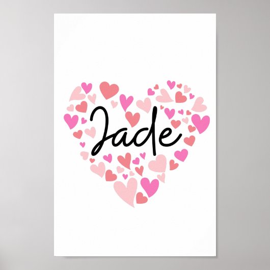 I Liebe Jade Poster (Vorne)