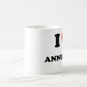 I Liebe-Jahresgehälter Kaffeetasse (Mittel)