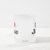 I Liebe Jake Mattglastasse (Mittel)