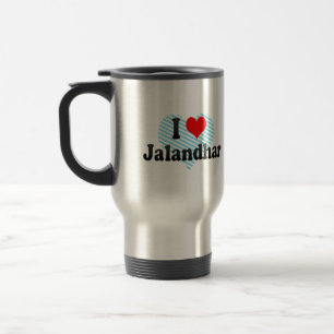 I Liebe Jalandhar, Indien Reisebecher
