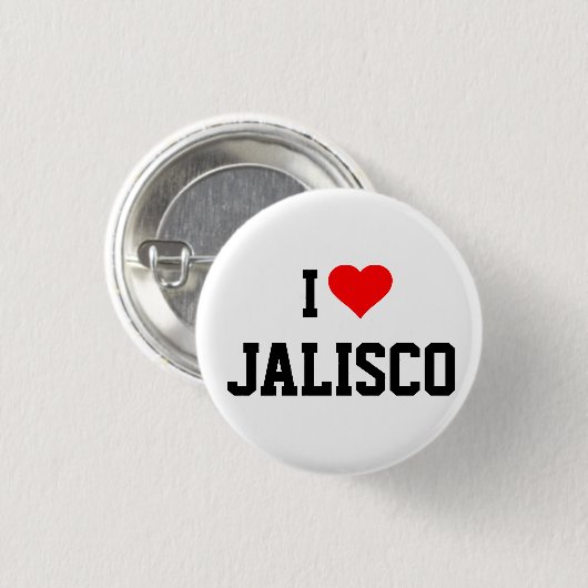 I Liebe Jalisco Button (Vorne & Hinten)