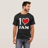 I Liebe Jam I Heart T-Shirt (Vorne ganz)