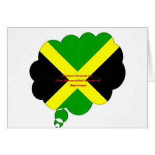 I Liebe Jamaica National Flag Colors