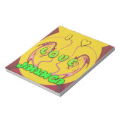 I Liebe Jamaica.png Notizblock (Rotiert)