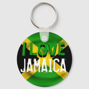 I Liebe Jamaica Schlüsselanhänger