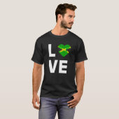 I Liebe Jamaica Shirt I Heart Jamaica Jamaica Lieb (Vorne ganz)