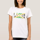 I LIEBE JAMAICA T-Shirt (Vorderseite)